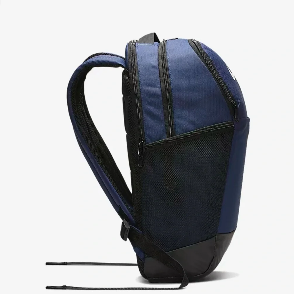 New Nike Men's Blue and Black Backpack medium